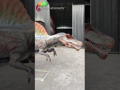 Themepark Levensgrootte Animatronische dinosaurussen Spinosaurussen Voor pretpark speeltuin