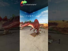 realistische animatronische dinosaurus
