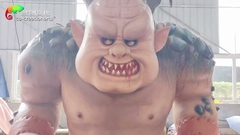 De animatronische jachtreus.