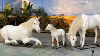 Levensgrote Animatronic Eenhoorn voor themaparken en evenementen