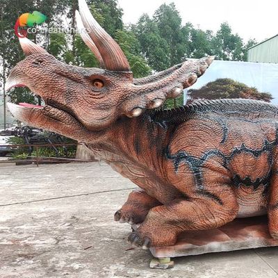 Animatronische Triceratops model voor het decoreren van pretparken