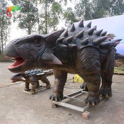 kopen Maak Dinosaurus Realistische Ankylosaurus van Animatronic van het Themapark de Levensgrote voor Pretpark waterdicht online manufacture