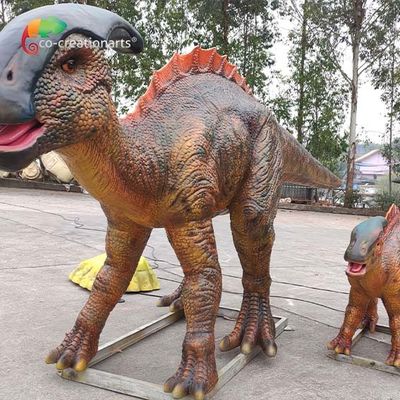 kopen Van de Dinosaurusparasaurolophus van Animatronic van het themapark de Levensgrote Realistische Dinosaurus Modelfor amusement park online manufacture