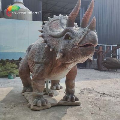 kopen Realistische Levensgrote Animatronic-Dinosaurus Trceratops Jura voor Pretpark online manufacture