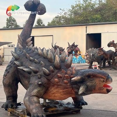 kopen Van de Dinosaurussenankylosaurus van Animatronic van het themapark de Levensgrote Realistische Dinosaurus Modelfor amusement park online manufacture
