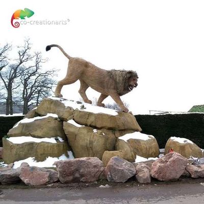 kopen Kunstmatig de Dierentuinpark 110V 220V van Dierensafari realistic animatronic lion for online manufacture