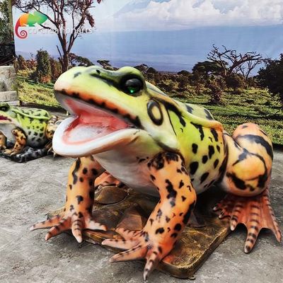 kopen Het Water van de de Dieren Levensgrote Kikker van Animatronic van de landschapsdecoratie het Realistische Verzetten zich tegen online manufacture