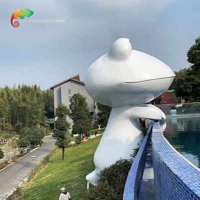Goede prijs. Van de het Parkglasvezel van het themawater de weerbestendigheid van het de Kikkerstandbeeld van Animatronic online