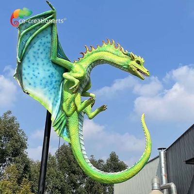 Het klantgerichte Animatronic-Verouderen van het Parkanimatronics Anting van het Drakenthema