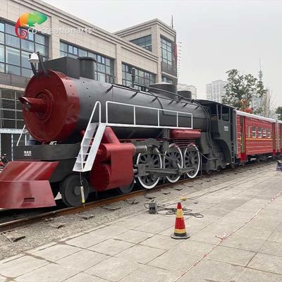 kopen Van het het Plein de Decoratieve Metaal van de speelplaatstentoonstelling Weerstand van de de Treinroest online manufacture