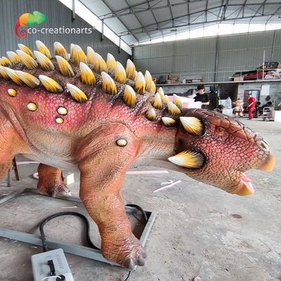 6m de Levensgrote Animatronic Sunproof Dinosaurus Modelfor outdoor exhibition van Verlichtingsankylosaurus