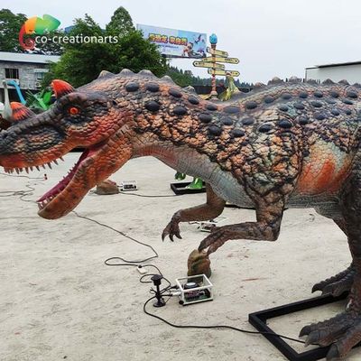 kopen Ogen die het Echte Levensgrote Animatronic-Model van Dinosaurussenceratosaurus knipperen online manufacture