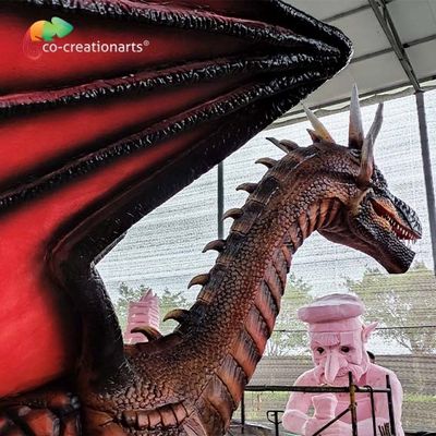 kopen Draken Sunproof van Animatronic van de Pretpark de Openluchtdecoratie online manufacture