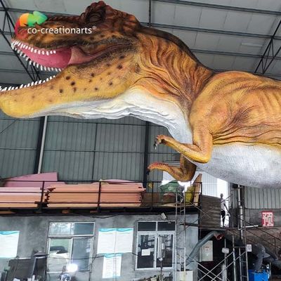 18m Reuzeanimatronic Waterdichte t-Rex Dinosaurus Modelfor outdoor exhibition