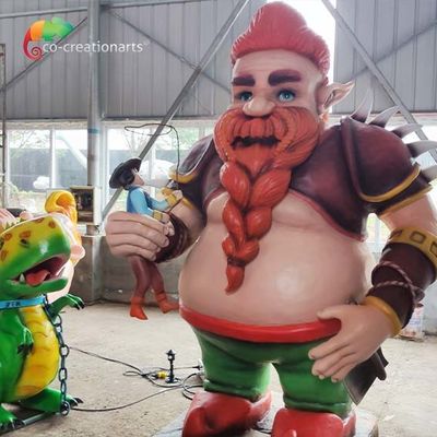 kopen De klantgerichte van het het Themapark van de Landschapsdecoratie Karakters van Animatronics online manufacture