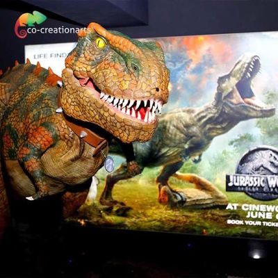 kopen Aanpassing 4,5 Meters LEIDENE van Animatronic T Rex Costume With Licht online manufacture