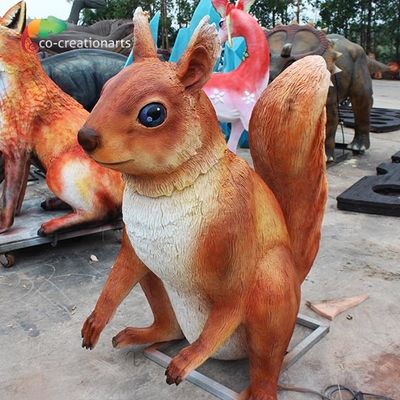 kopen ISO-de Verlichte Klantgerichte Dieren van het Glasvezelbeeldhouwwerk Eekhoorn online manufacture