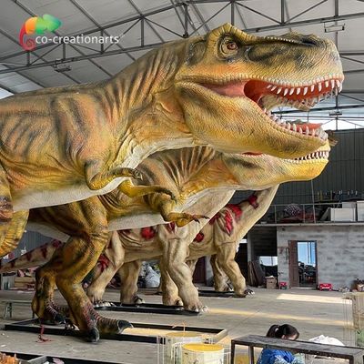 12m Themapark Jurassic Park T Rex Animatronic Lifelike Coin Operated