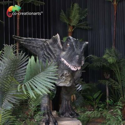 De Dinosaurusmarionet van ZTE Animatronic met Spoorkelderverdieping voor Pretpark