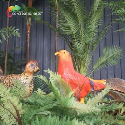 kopen Aangepaste de Grootte Gouden Fazant van bewegings Realistische Animatronic Dieren online manufacture
