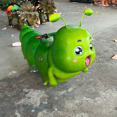 Goede prijs. Vermaakpark Caterpillar Scooter Speelplaats Uitrusting Realistische tekenfilmrit online
