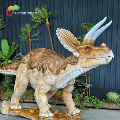 kopen Realistische inductiebeheersing Animatronische dinosaurussen Animatronische triceratopen voor aanvallen online manufacture