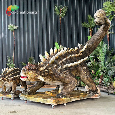 kopen Levensgrootte Animatronische Ankylosaurus Simulatie Dinosaurussen Voor Jurassic Attractie online manufacture