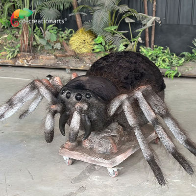 kopen Reuzen-animatronische spinnen geïmiteerde dieren voor dierentuinversieringsattracties online manufacture