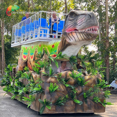 kopen Animatronische T-Rex Drijvende Animatronische Dinosaurus Auto Voor pretpark Decoratie Festival apparatuur online manufacture