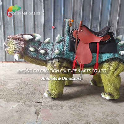 Animatronische Wandelende Ankylosaurus Wandelende Dinosaurussen Speeltuin voor kinderen
