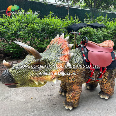 kopen Animatronische wandelende triceratops wandelende dinosaurus speeltuin voor jongeren online manufacture