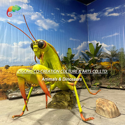 kopen Animatronische Mantis Simulatie Insecten Beweegbare insecten Voor attracties in pretparken online manufacture