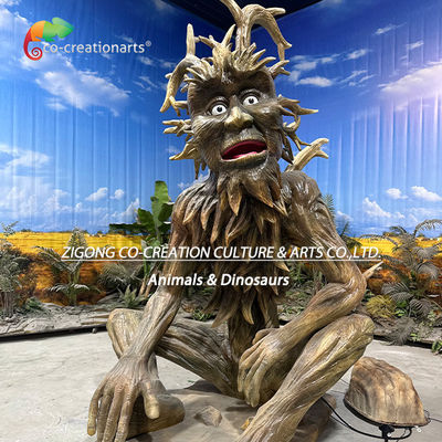 Reuzen animatorische sprekende boom man menselijke sprekende boom voor pretpark decoratie