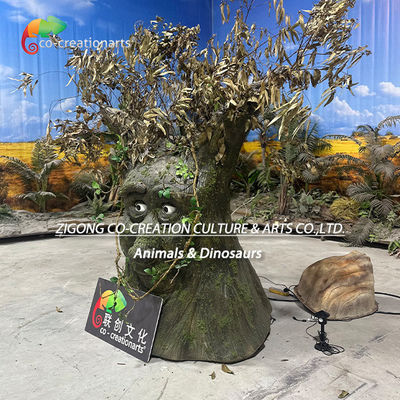 Gepersonaliseerde Animatronische Talking Tree Voor Theme Park Decoratie