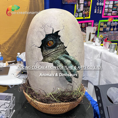 Kopen Mini interactief dinosaurusei met bewegende babydinosaurus voor museum- en themaparkdisplays online vervaardiging