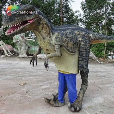 Goede prijs. Echt de Dinosauruskostuum 4.5m van het de LEIDENE Licht Roofvogelkostuum van Animatronic Lengte online
