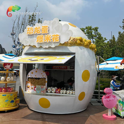 Goede prijs. Popcorn op maat glasvezel kiosk voor pretpark online