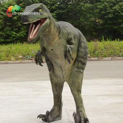 Goede prijs. 1.7m Animatronische Dinosaurus Velociraptor kostuum Realistisch Creëer Spectaculaire Jurassic Scenes online