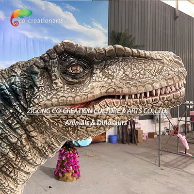 Realistische Animatronische Dinosaurus Velociraptor: Dynamische museum-grade tentoonstelling met levensechte bewegingen & gedetailleerde huid voor meeslepend onderwijs